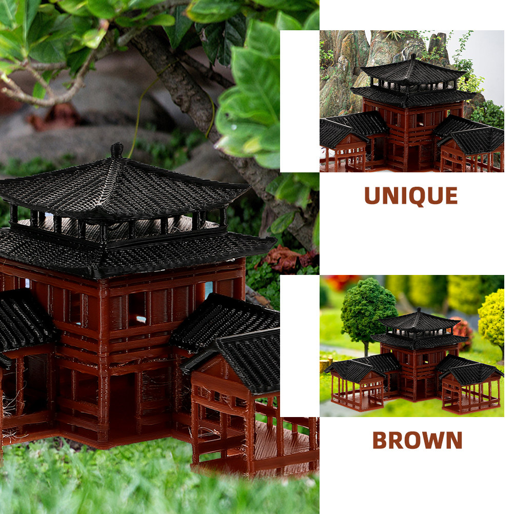 تمثال حديقة مصغر على شكل باغود - مراجعة Bonsai Garden Landscape Design وسعره
