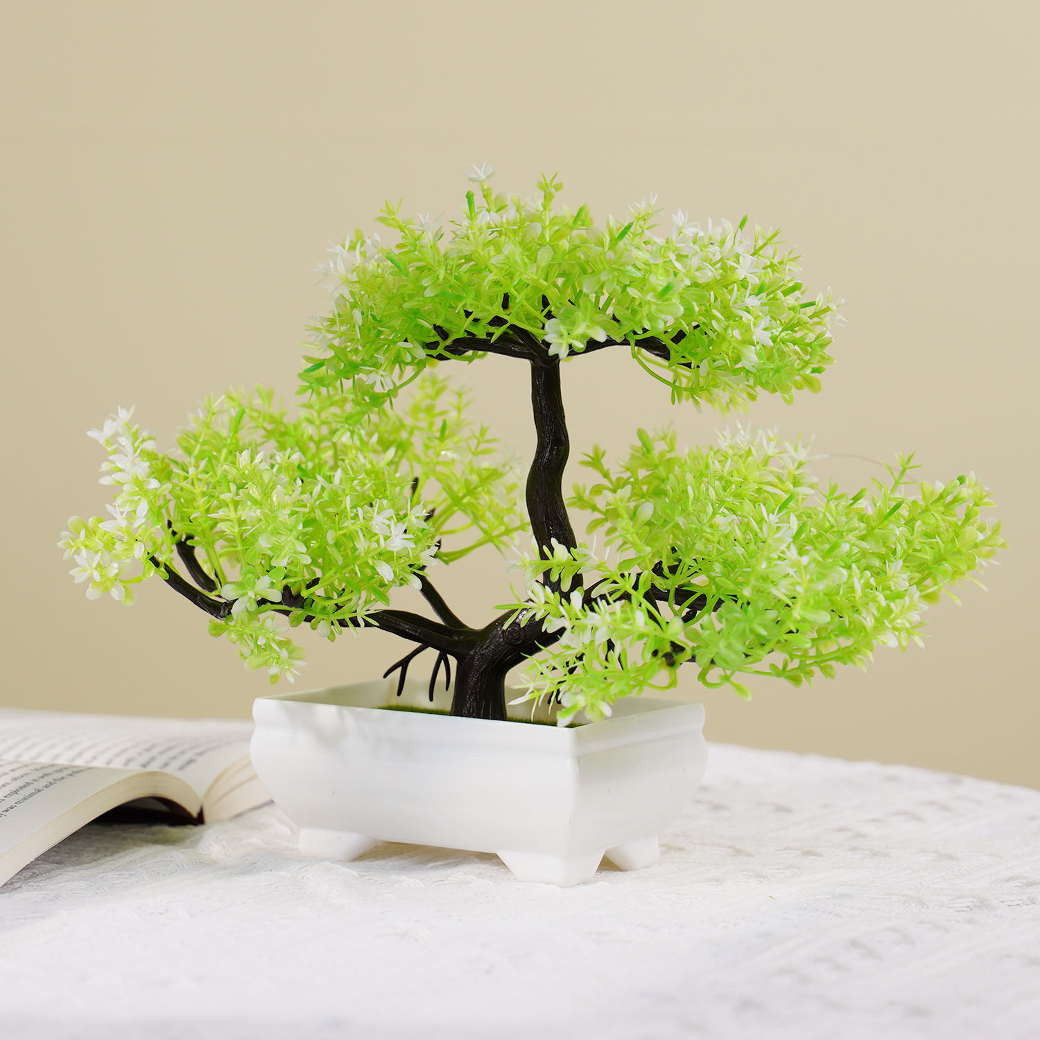 شجرة صغيرة اصطناعية بونساي ، أ - مراجعة Bonsai Garden Sushi وسعره